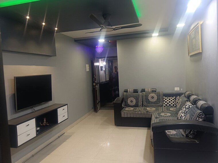 Living Room, shantiban-chsl 2 Bedroom 910 Sq.Ft. Apartment In Vishrantwadi Pune 10021494
