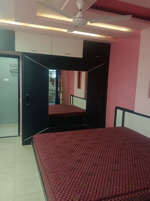 Bedroom in 2 BHK Apartment at Shantiban CHSL, Vishrantwadi – for Rent