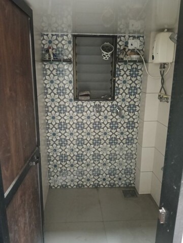Bathroom in 1 BHK Apartment at Kasturi Vihar CHS, Dombivli West – for Rent