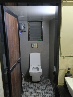 Bathroom in 1 BHK Apartment at Kasturi Vihar CHS, Dombivli West – for Rent