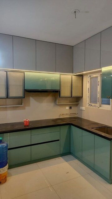 Kitchen in 3 BHK Apartment at Rajapushpa Provincia, Narsingi – for Rent