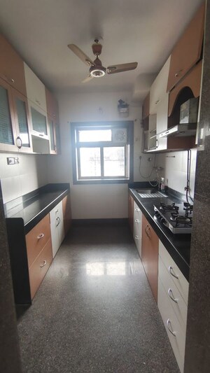 Kitchen in 2 BHK Apartment at Siddhachal Apartment 8, Vasant Vihar – for Rent