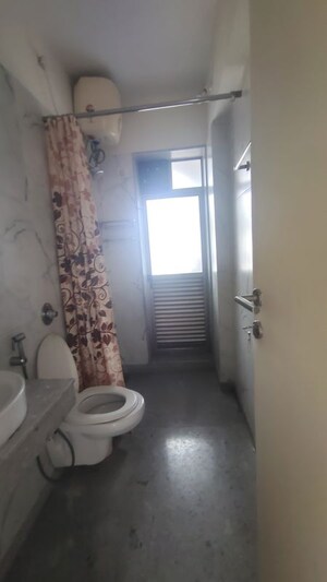 Bathroom in 2 BHK Apartment at Siddhachal Apartment 8, Vasant Vihar – for Rent