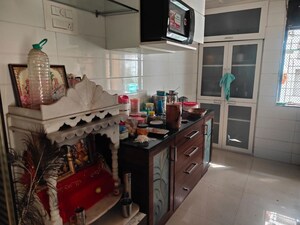 Kitchen in 2 BHK Apartment at Tirupati Apartment, Majiwada – for Rent