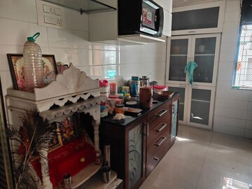 Kitchen in 2 BHK Apartment at Tirupati Apartment, Majiwada – for Rent