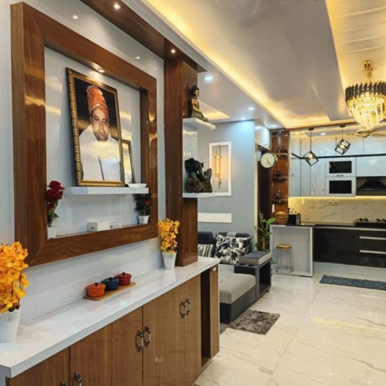 Living Room, ivory-county 3 Bedroom 2034 Sq.Ft. Apartment In Sector 115 Noida 10021583