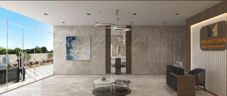 Bathroom, spm-midtown 2 Bedroom 980 Sq.Ft. Apartment In Shirgaon Thane 10021631