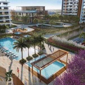 Swimming Pool in 3 BHK Apartment at Emaar Amaris, Nangli Umarpur – for Sale