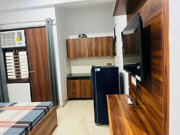 Kitchen in 4 BHK Apartment at Delhi Heights, Gazipur – for Rent