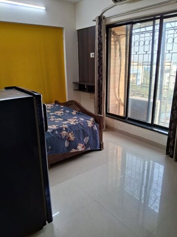 Bedroom in 1 BHK Apartment at Agarwal Vrindavan Gardens, Nalasopara East – for Rent