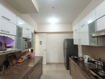 Kitchen in 3 BHK Apartment at Bhimjyani Verraton, Manpada – for Rent