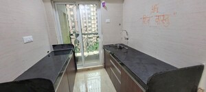 Kitchen in 1 BHK Apartment at Siddhi Highland Springs, Dhokali – for Rent