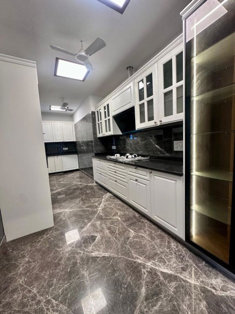 Kitchen, aba-ivy-county 3 Bedroom 1656 Sq.Ft. Apartment In Sector 75 Noida 10021651