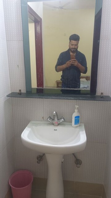 Bathroom in 1 RK Apartment at Raj Ganga Surya Enclave, Indira Nagar – for Rent