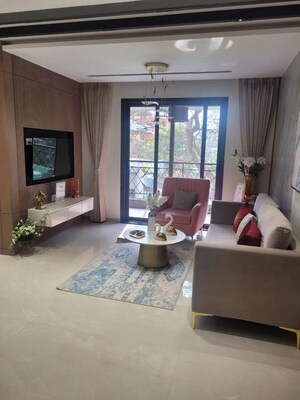 Living Room in 3 BHK Apartment at Choice Goodwill Verve, Keshav Nagar – for Sale