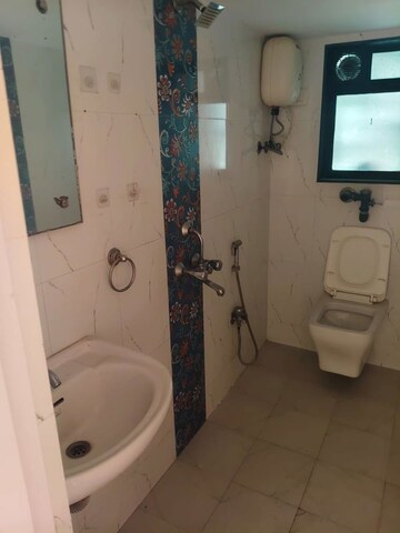 Attached Bathroom in 2 BHK Apartment at Atul Blue Horizon II, Malad West – for Rent