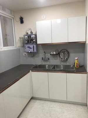 Kitchen in 3 BHK Apartment at Chandigarh Hollywood Heights 1, Lohgarh – for Rent