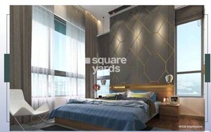 Bedroom in 2 BHK Apartment at Wadhwa TW Gardens, Kandivali East – for Rent