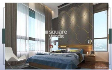 Bedroom in 2 BHK Apartment at Wadhwa TW Gardens, Kandivali East – for Rent