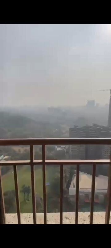 Balcony in 1 BHK Apartment at MICL Aaradhya Highpark, Mira Road – for Rent