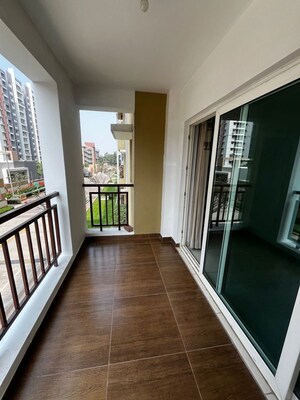 Balcony in 2.5 BHK Apartment at My Home Tridasa, Tellapur – for Rent