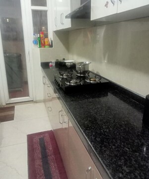 Kitchen in 1 RK Villa at Aliganj – for Rent