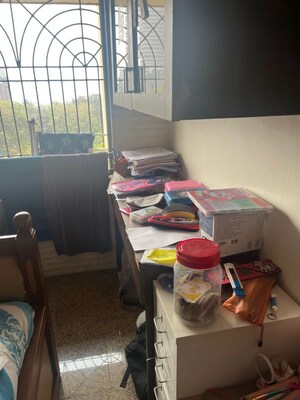 Master Bedroom in 2 BHK Apartment at Debonair Apartments, Mahim West – for Rent