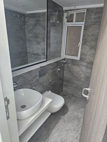 Bathroom in 1 BHK Apartment at Nahar Amaryllis Towers and Plaza, Chandivali – for Rent