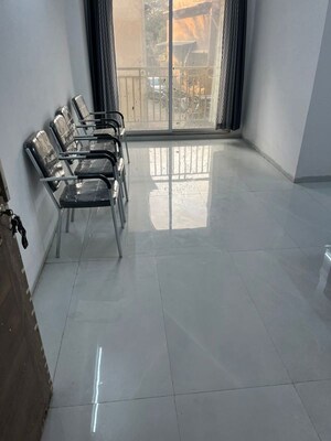 Staircase in 2 BHK Apartment at Someshwarnath Medhekar Heights, Waldhuni – for Sale