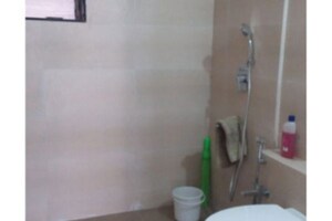 Attached Bathroom in 2 BHK Apartment at LK Umang Heights, Andheri West – for Rent