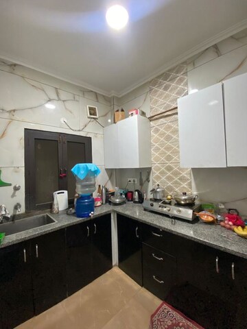 Kitchen in 2 BHK Builder Floor at Savitri Nagar – for Rent