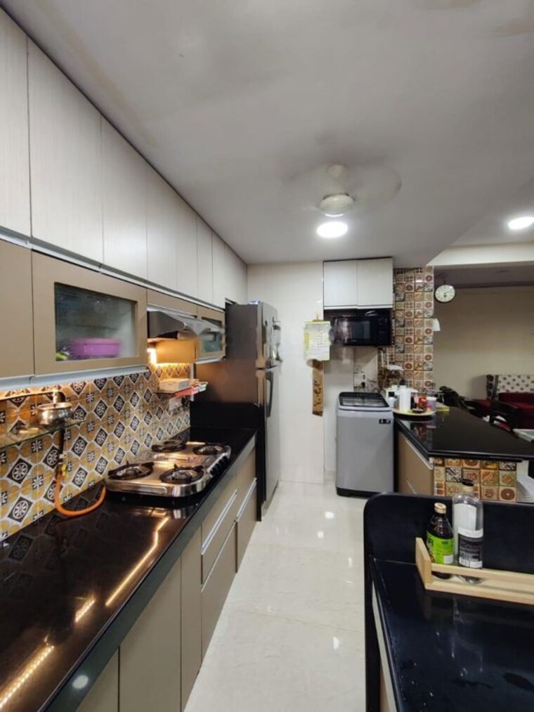 Kitchen, dosti-eastern-bay 2 Bedroom 750 Sq.Ft. Apartment In Wadala Mumbai 10022107