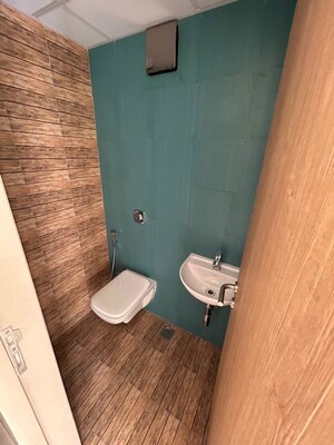 Bathroom in 1 BHK Apartment at Lodha Crown Kolshet, Kolshet Road – for Rent