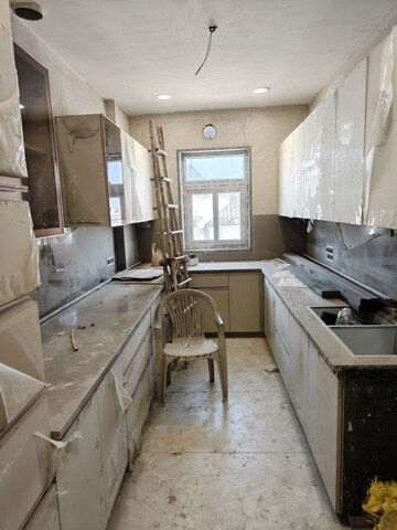 Kitchen in 3 BHK Builder Floor at Mahendru Enclave – for Sale