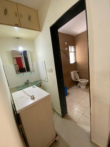 Bathroom in 2.5 BHK Apartment at Nanded – for Rent