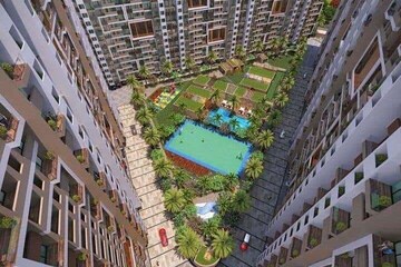 Balcony in 1 BHK Apartment at Mohan Precious Greens, Ambernath – for Sale