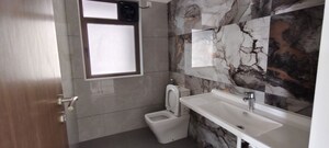 Bathroom in 4 BHK Apartment at The Terraces Apartment, Balewadi – for Rent