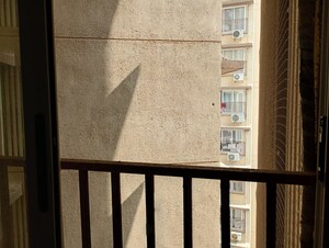 Balcony in 3 BHK Apartment at Bajaj Emerald, Andheri East – for Rent