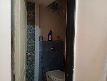 Bathroom in 3 BHK Apartment at Bajaj Emerald, Andheri East – for Rent