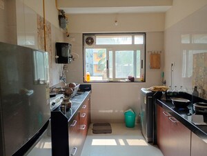 Kitchen in 3 BHK Apartment at Bajaj Emerald, Andheri East – for Rent