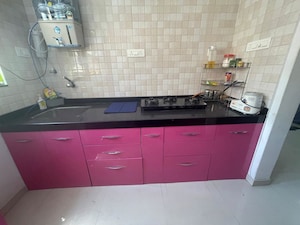 Kitchen in 1 BHK Apartment at Goel Ganga Antra, Kharadi – for Sale