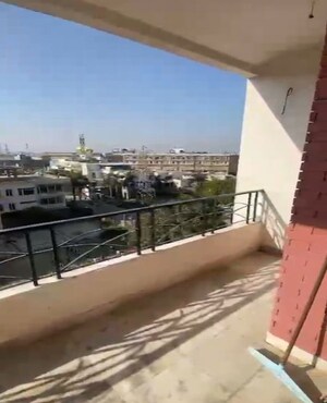 Balcony in 3 BHK Apartment at Royale Wind Cross, Ambala Highway – for Rent
