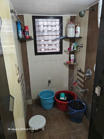 Bathroom in 1 BHK Apartment at Sagar Heritage Kalyan, Kalyan West – for Sale