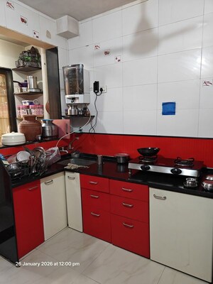 Kitchen in 1 BHK Apartment at Sagar Heritage Kalyan, Kalyan West – for Sale