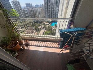 Balcony in 3 BHK Apartment at Piramal Vaikunth, Balkum Pada – for Rent