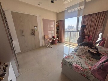 Bedroom in 3 BHK Apartment at Piramal Vaikunth, Balkum Pada – for Rent