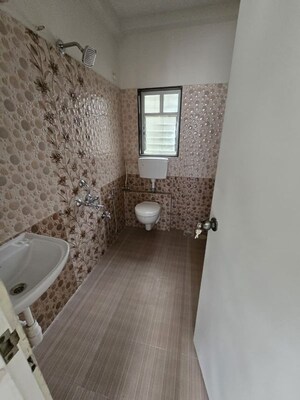 Bathroom in 2 BHK Apartment at Pimple Saudagar – for Rent