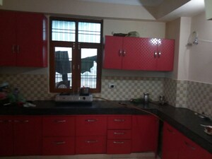 Kitchen in 2 BHK Apartment at BCC Radhe Krishna Apartment, Faizabad Road – for Rent