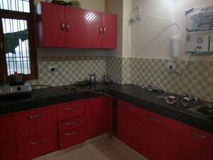 Kitchen in 2 BHK Apartment at BCC Radhe Krishna Apartment, Faizabad Road – for Rent