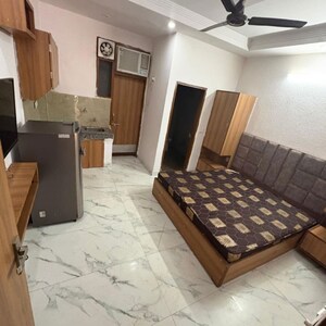 Living Room in Studio Builder Floor at DLF City Phase III, Dlf Cyber City – for Rent